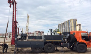 Инженерно-сейсмологические изыскания в Сосновом Боре в октябре
